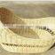 hand made white baby wicker basket