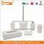 Hot Sale Square Plastic Bathroom Set