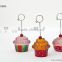 2016 China LED acrylic & plastic card holder sweety cake Office supplies cheap wholesale