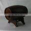 Wholesale dark brown custom wooden barrel