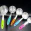 Hight quality 5pcs measuring cups with silicone handle