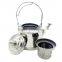 OEM factory supplier metal handle water kettle with tea infuser