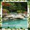 Latest design artificial waterfall fountain garden decorative landscape artificial waterfall fountain