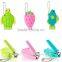 Stainless Steel baby nail clipper with cartoon animal silicone case
