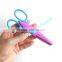 Wholesale colored plastic scissor for hand work