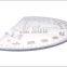 China Kearing plastic small round accurate 6 inch military protractor