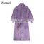 best quality heavyweight purple winter men sleepwear