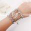 Snake shape alloy finger chain ring bracelet cheap finger bracelets women finger chain ring bracelet jewelry