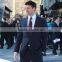 Juqian classic italian best navy slim fit button latest suit for men casual suits jacket