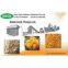 extruded fried chicken coating orange bread crumbs making machinery