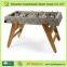 solid wood table hand soccer game for fun