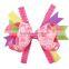 Colorful Ribbon Swallow Tail Style Hair Bow Headband Accessories