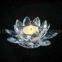 crystal candle holder