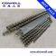 injection screw and barrel for plastic granulator