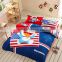 Latest 100% cotton Doraemon Bedding set Good quality bedding set with wholesale price Cartoon queen bedding set for kids