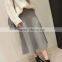 Custom Autumn Skirts Casual Women Long Woolen A-line Skirts,Fashion Thick Winter Woolen Long Skirts For Women