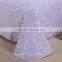 China textile guangzhou factory cotton white strpe star hotel bed sheet BS387