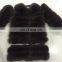 Real Natural Fox Fur Coats Ladies Winter Coats zipper with removable sleeve and length