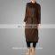 Muslim Women Batwing Like Long Tunic Top Moroccan Tunic Knitted Fabric Abaya Dress With Belt