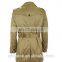 Factory Wuhan Wholesale Men's Cotton Polyester Long Coat With Belt