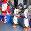 Hot Giant Inflatable Christmas Items, Outdoor Inflatable Christmas Penguin And Santa