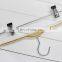 China Wholesaler Top Quality Trousers/Pants Wooden Hanger with Clips