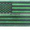 No Minimum Custom Designs Whole Country Flag Embroidery Patch Velcr on Backing for Bag,Hot Sale 3D USA American Flag Embroidery