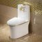 Gold color ceramic popular used one piece bathroom toilet closet from chaozhou factory