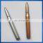 Novelty plastic bullet pen