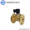 On/Off 2-Way Normally Open Flange Gas Solenoid Valve Closes With Energized