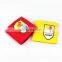 Logo printing bright colors stitched knitted elastic soccer armband custom