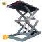 7LSJG Shandong SevenLift 1m hydraulic mini stationary scissor vertical residential cargo lift