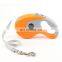 Non-slip rubberized automatic telescopic pet leash