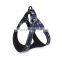 Medium and large breathable comfortable mesh pet chest strap with reflective vest chest back