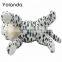 Small Snow Leopard Weighted Toys Customized Soft Plush Skin For kids
