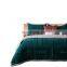 Sherpa Comforter and Throw Combo Set, Ultra Softy Fluffy Warm Checker Plaid Pattern Cold Winter Bedding set