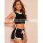 2020 New Arrivals Women Sexy Pajamas Set Ladies Short Crop Top&Pants Sleepwear Sets Women's Sleepwear