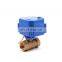 Mini 12V DC Motor Electric Actuator Motorised Ball Valve