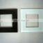 China Manufacturer silkscreen color modular switch glass plate
