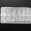 120pcs gel mold tips false nail tips dual system form for 3D nail art