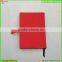 Cheape Price Wholesale Silicone Cover Notebook Red Flat Notebook