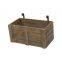 Three Tier Display Stand with Wooden Crates