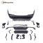 S-class w221 s65 style MC style 2009-2021y body kit fit for w221 pp material body parts front bumper side skirts front grille
