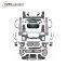 X5 Series G05 M Style Car Auto Body Kit Parts Full Set For X5 G05 Bumper Fenser Duct Over Fender Exhaust Tip Upgrade Kit