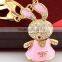 Beauty Fashional key chain ring rabbits conejo llavero de buena calidad y con buen precio