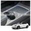 Real Dry Glossy Carbon Fiber Pattern Cover Accessories Center Console Panel For Tesla Model 3 Y 2021