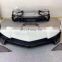 Upgrade To Lp750 SV Front Rear Bumper Carbon Fiber Full Accessories Car Exterior Body Kits For Lambo Aventador Lp700 Lp720