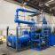Black waste engine oil recycling machine and base oil distillation machine