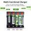 Universal 3.7v Battery Charger For 26650 18350 18650 14500 26700 26500 Li-ion Rechargeable Battery charger with LED indicator
