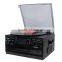 TR-19PCD:Professional Vintage Design With Vinyl Records Player Usb Record CD AM FM Radio Cassette